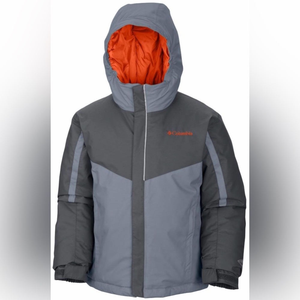 Columbia Sportswear Boy's Sz M Stun Run Hooded Insulated Winter Jacket
